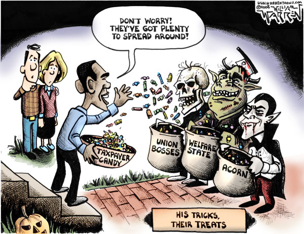 Barack Obama's Trick or Treat